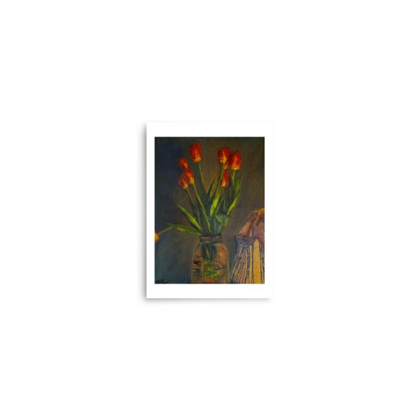 Bedside Tulips Print - Image 3