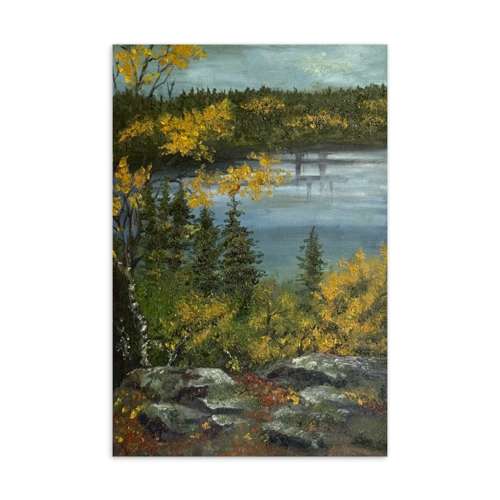 Daniels Bluff Postcard Size