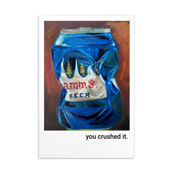 Lukewarm Amms Congrats Postcard - Image 2